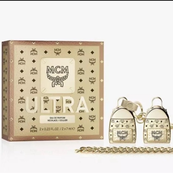 MCM NECKLACE WITH 2 ULTRA CHARMS - Picture 3 of 10